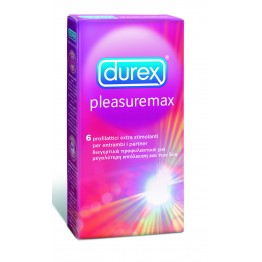 DUREX PLEASUREMAX x 6 Προφυλακτικα-Λιπαντικα